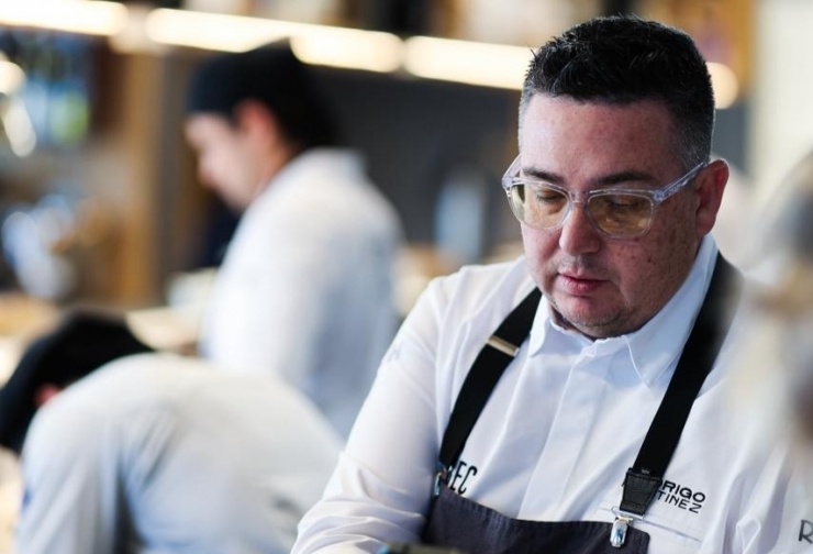 El xef Rodrigo Martínez.